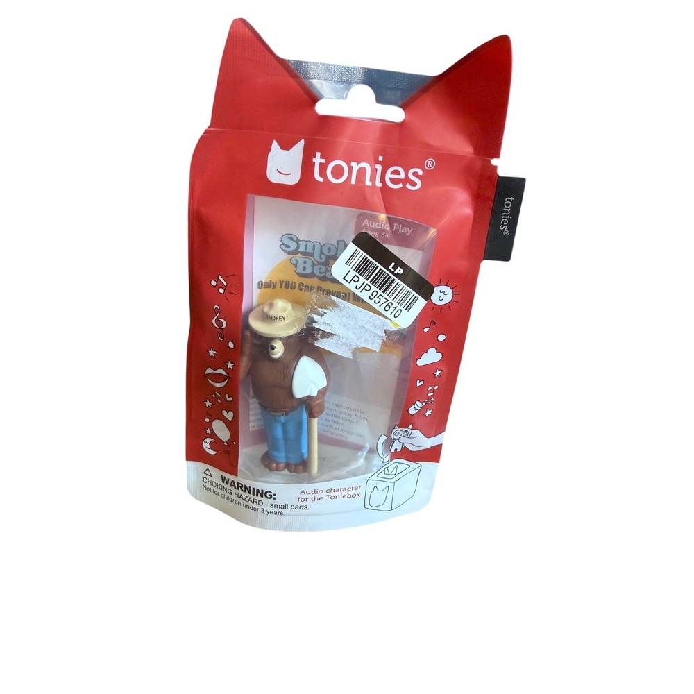 Tonies Smokey Bear Audio Character Figure for Toniebox Wildfire Prevention T1023
